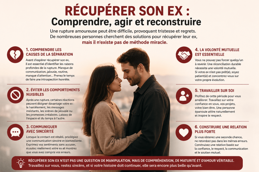 Récupérer son ex rapidement : les meilleures stratégies pour reconstruire une relation&nbsp;durable